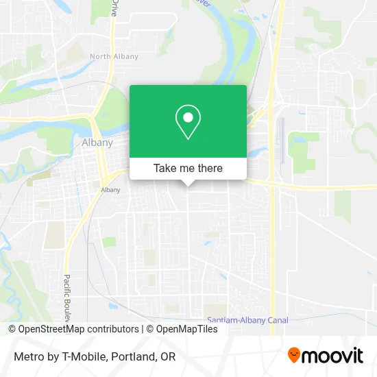 Metro by T-Mobile map