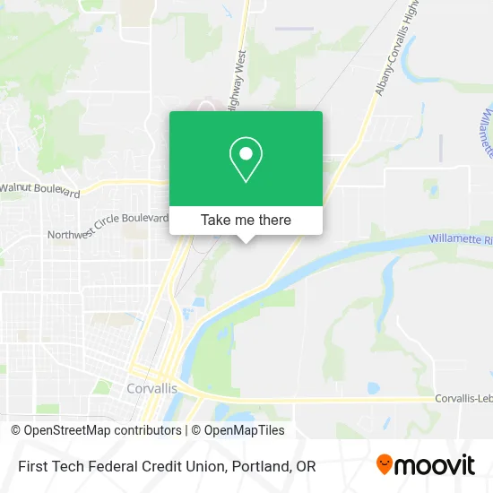 First Tech Federal Credit Union map