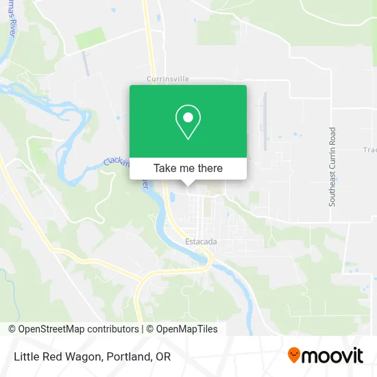 Little Red Wagon map