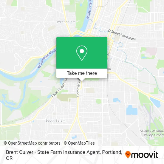 Brent Culver - State Farm Insurance Agent map