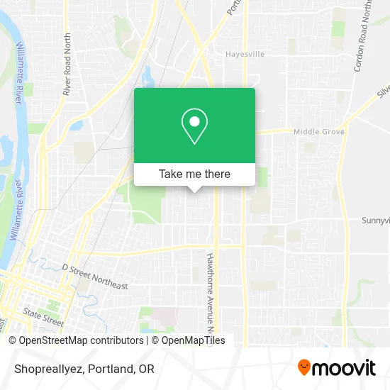 Shopreallyez map