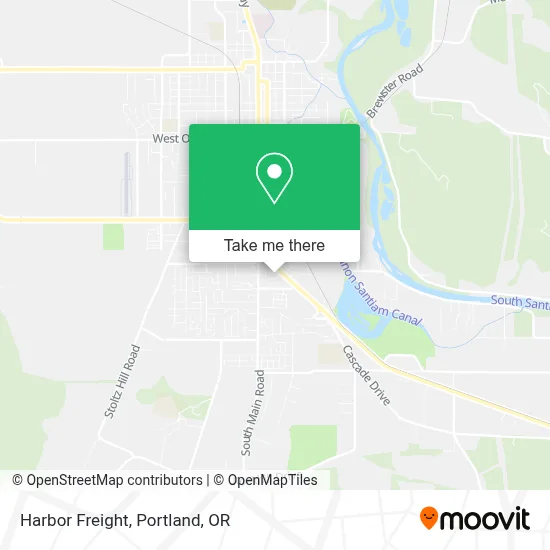 Harbor Freight map