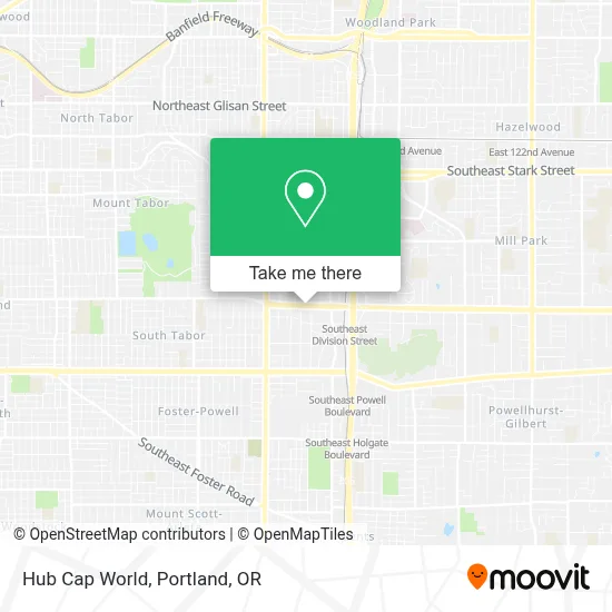 Hub Cap World map