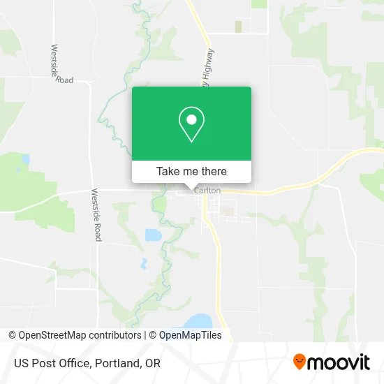 US Post Office map