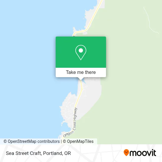 Sea Street Craft map