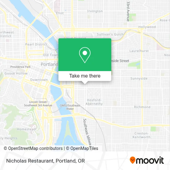 Nicholas Restaurant map