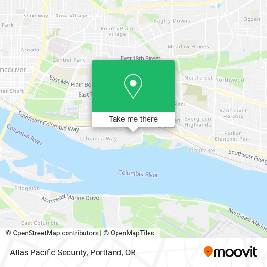 Atlas Pacific Security map