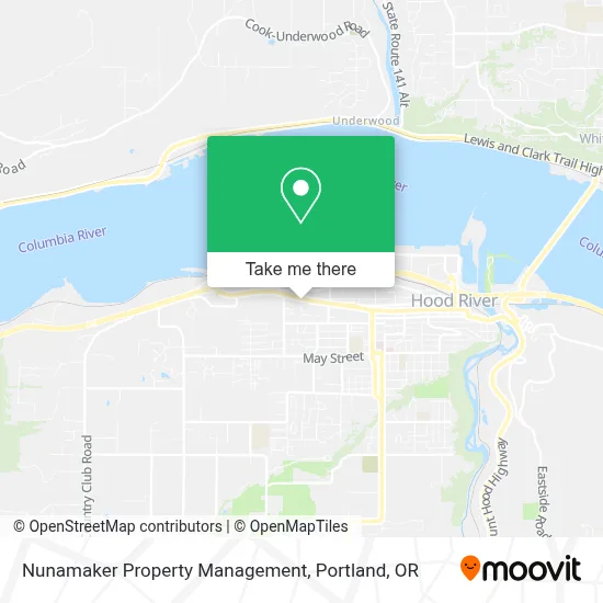 Nunamaker Property Management map