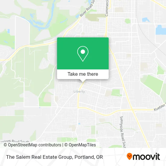 The Salem Real Estate Group map