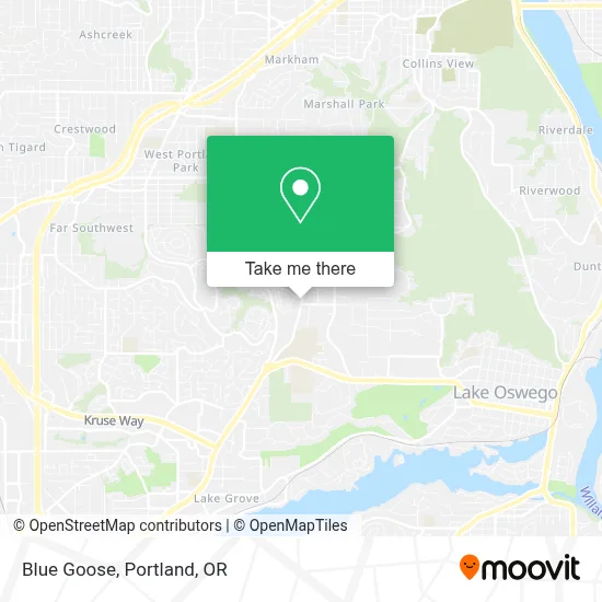 Blue Goose map