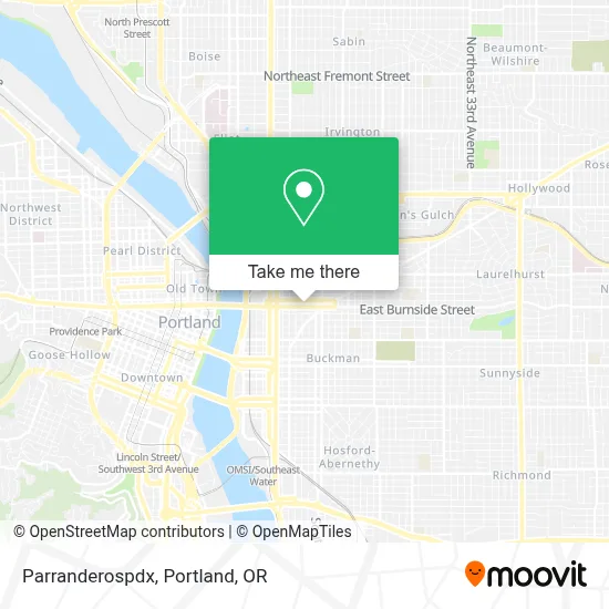 Parranderospdx map