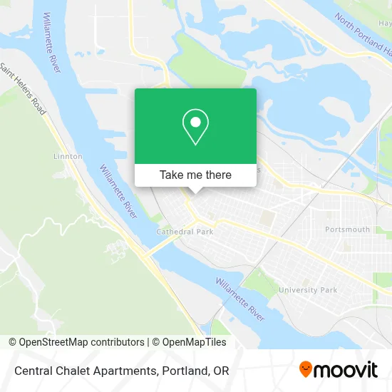 Central Chalet Apartments map
