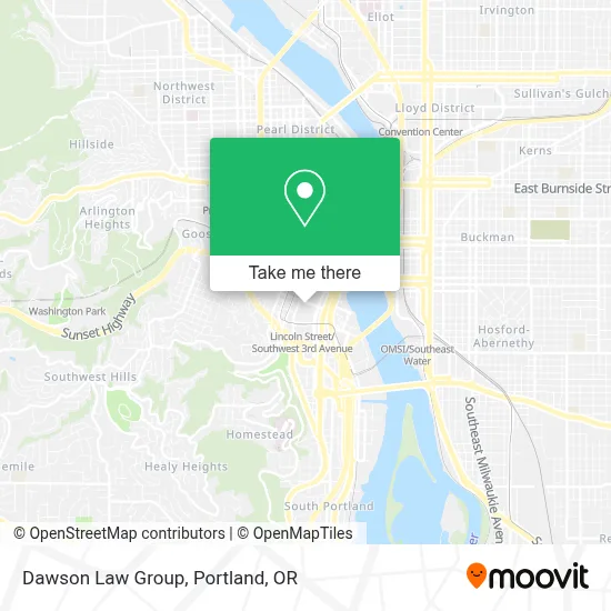 Dawson Law Group map