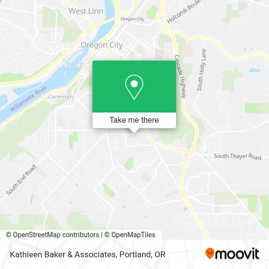 Kathleen Baker & Associates map