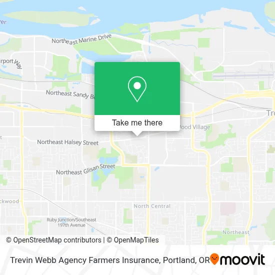 Trevin Webb Agency Farmers Insurance map