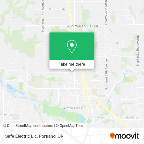 Safe Electric Llc map