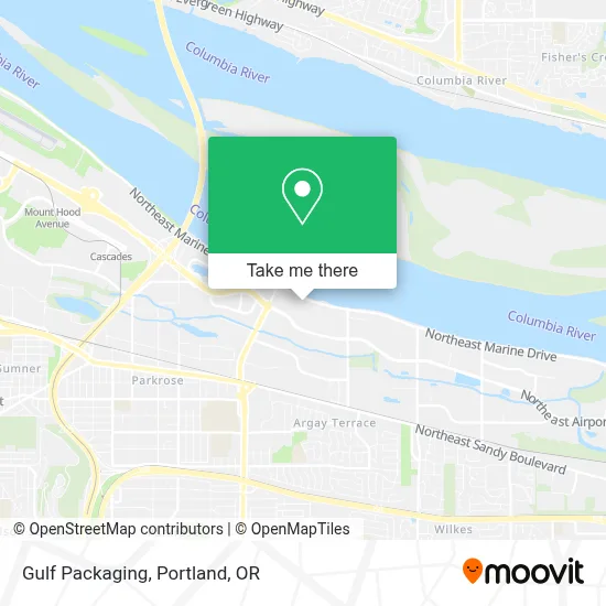 Gulf Packaging map