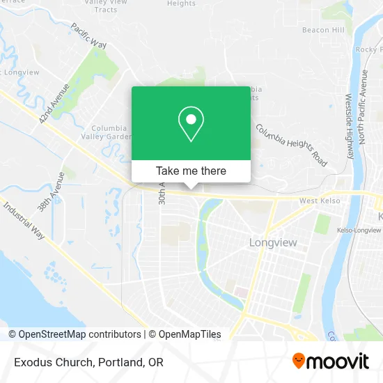 Exodus Church map
