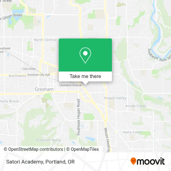 Satori Academy map