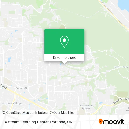 Xstream Learning Center map