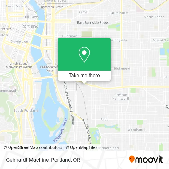 Gebhardt Machine map
