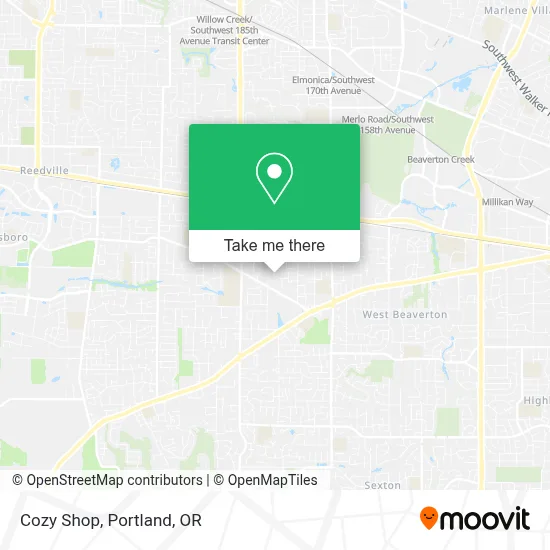 Cozy Shop map