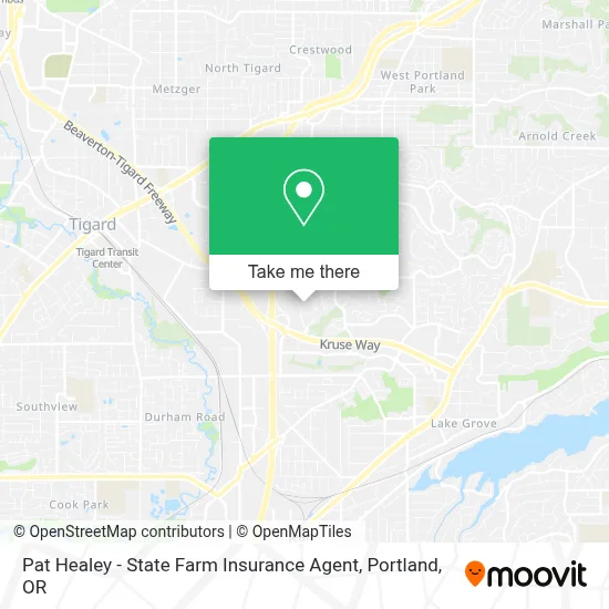 Pat Healey - State Farm Insurance Agent map