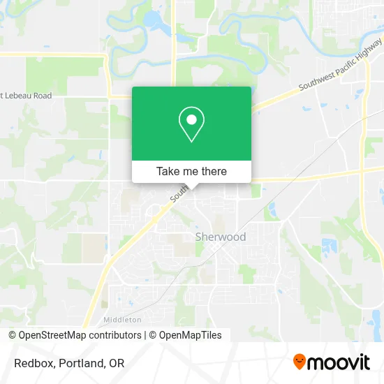 Redbox map