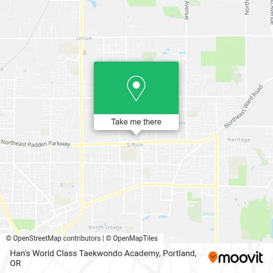 Han's World Class Taekwondo Academy map