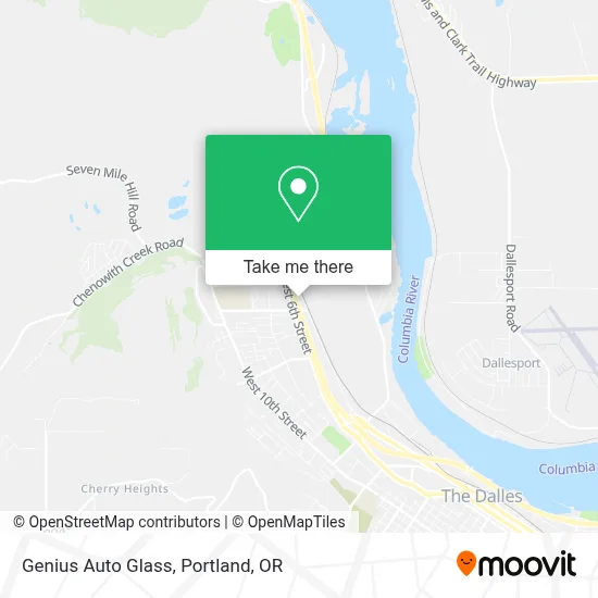 Genius Auto Glass map