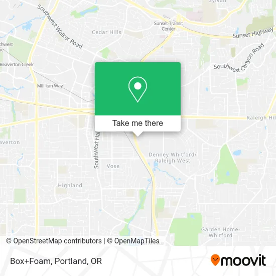 Box+Foam map