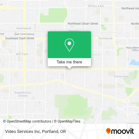 Video Services Inc map