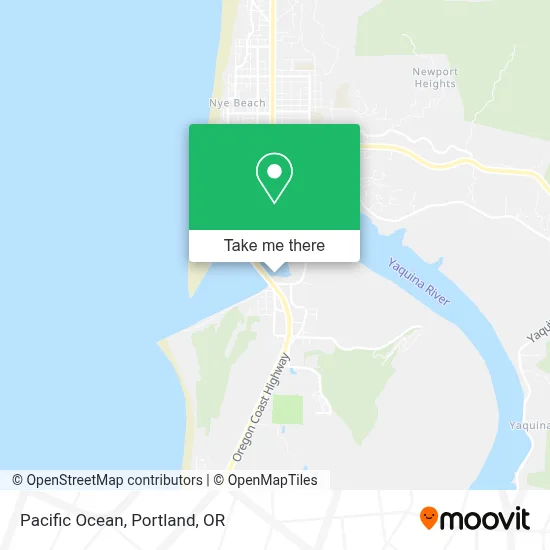 Pacific Ocean map