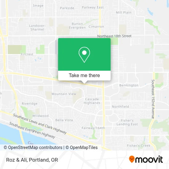 Roz & Ali map