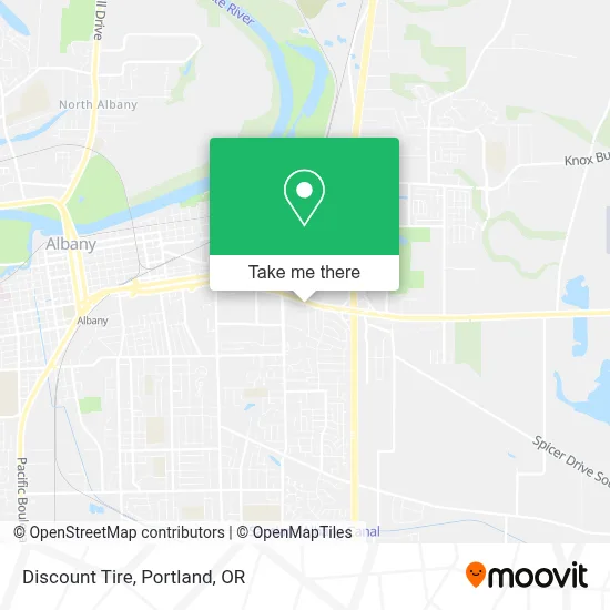 Discount Tire map