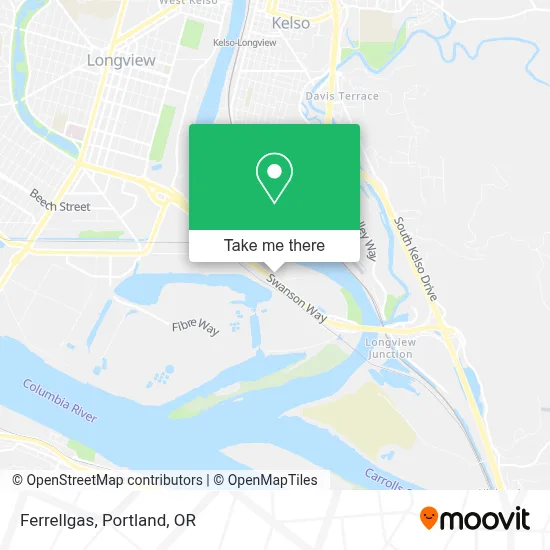 Ferrellgas map