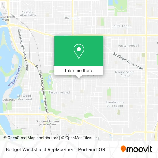 Budget Windshield Replacement map