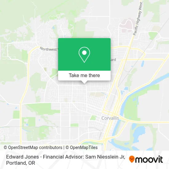 Edward Jones - Financial Advisor: Sam Niesslein Jr map