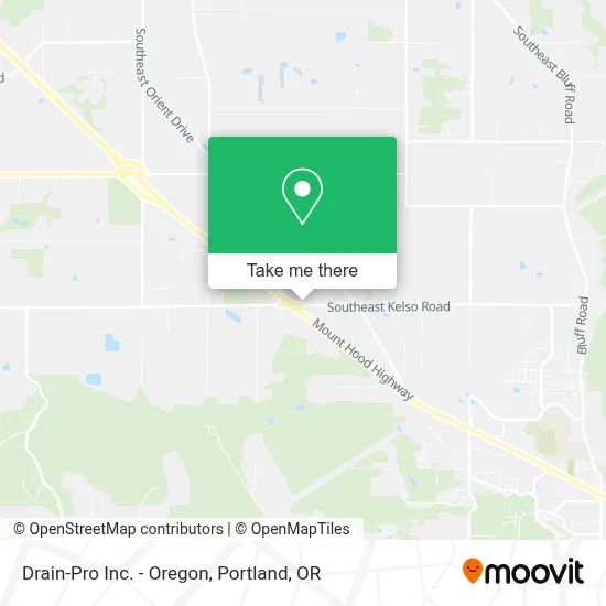 Drain-Pro Inc. - Oregon map