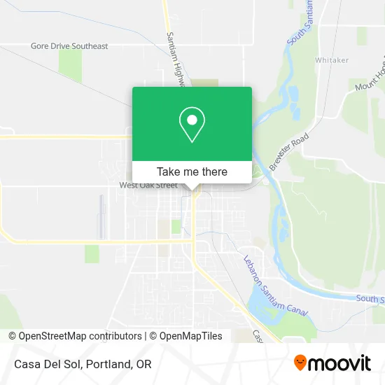 Casa Del Sol map