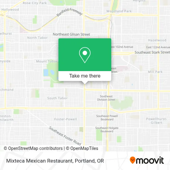 Mixteca Mexican Restaurant map