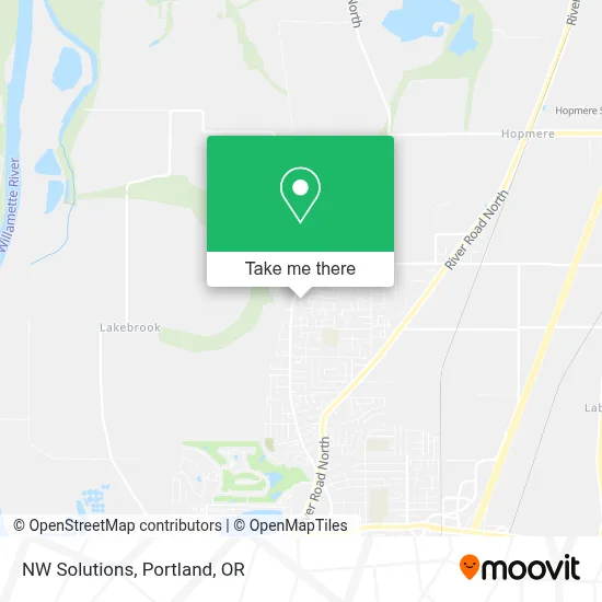 NW Solutions map