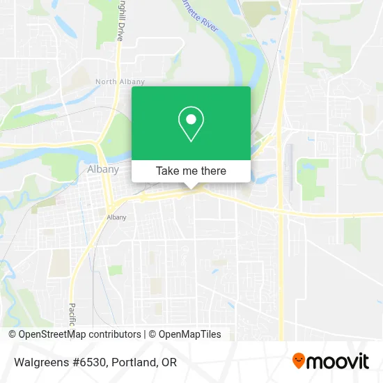 Walgreens #6530 map