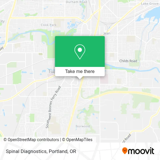 Spinal Diagnostics map
