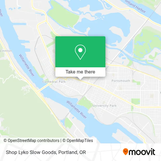 Shop Lyko Slow Goods map