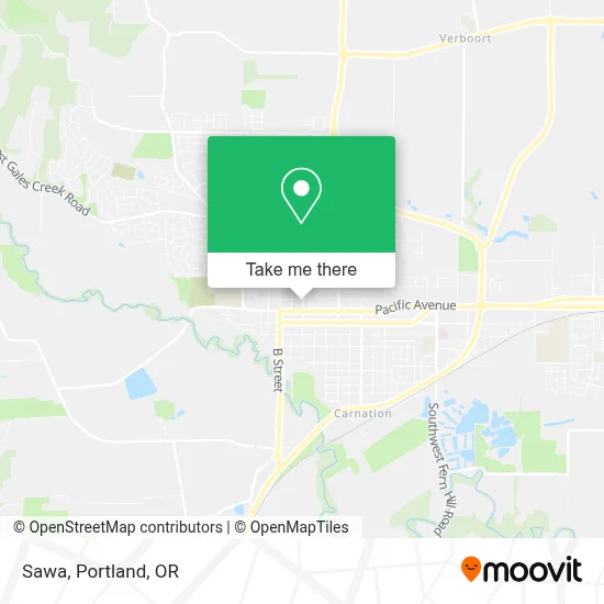 Sawa map