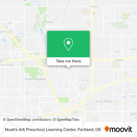 Noah's Ark Preschool Learning Center map