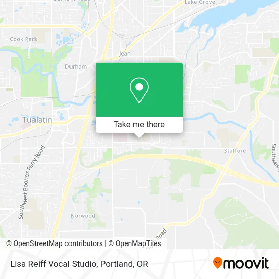 Lisa Reiff Vocal Studio map