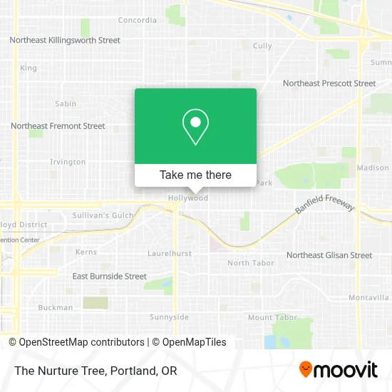 The Nurture Tree map