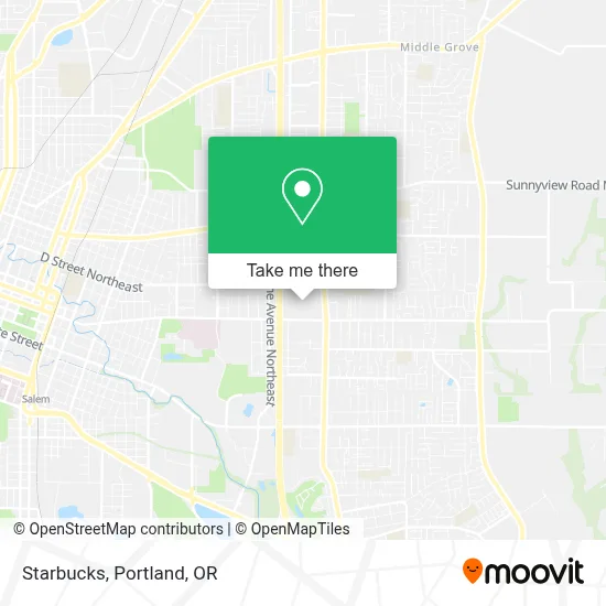 Starbucks map